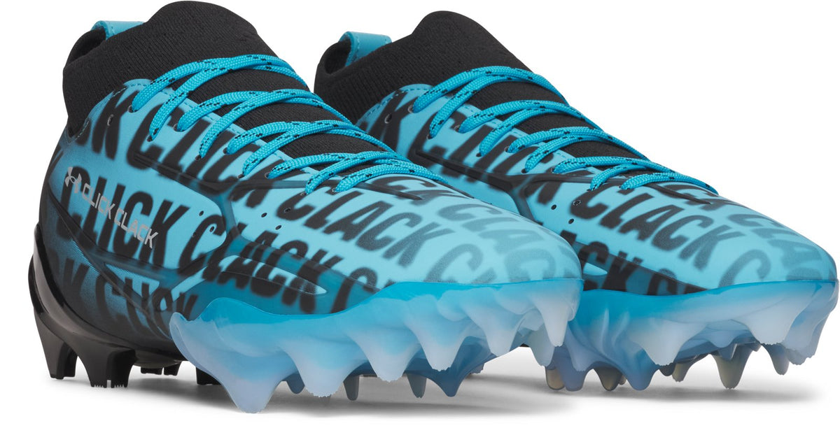 UA Spotlight Pro PTH Football Cleats - Black