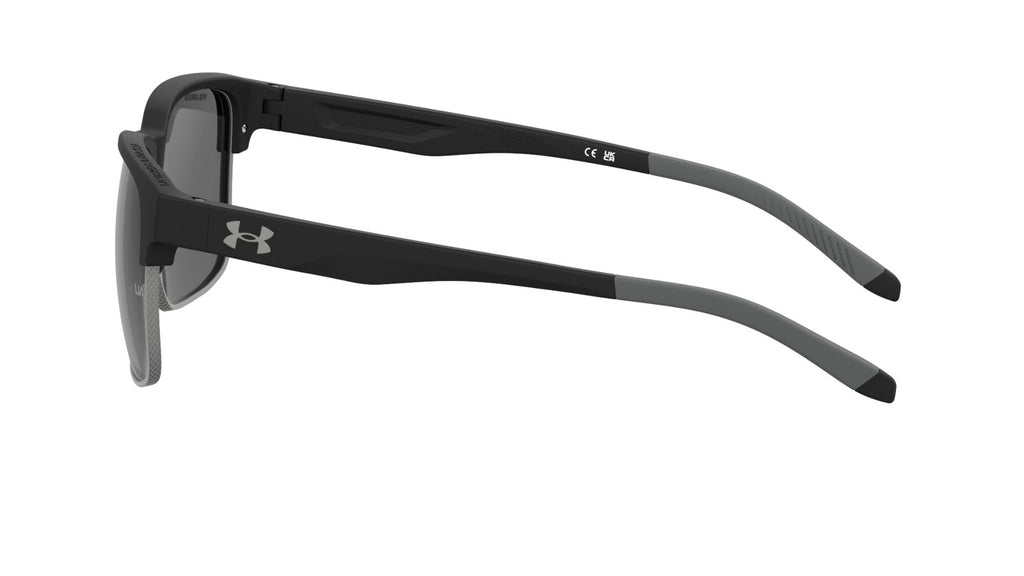 UA Assist Edge Polarized Unisex Sunglasses - Black