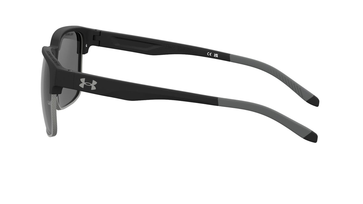 UA Assist Edge Polarized Unisex Sunglasses - Black