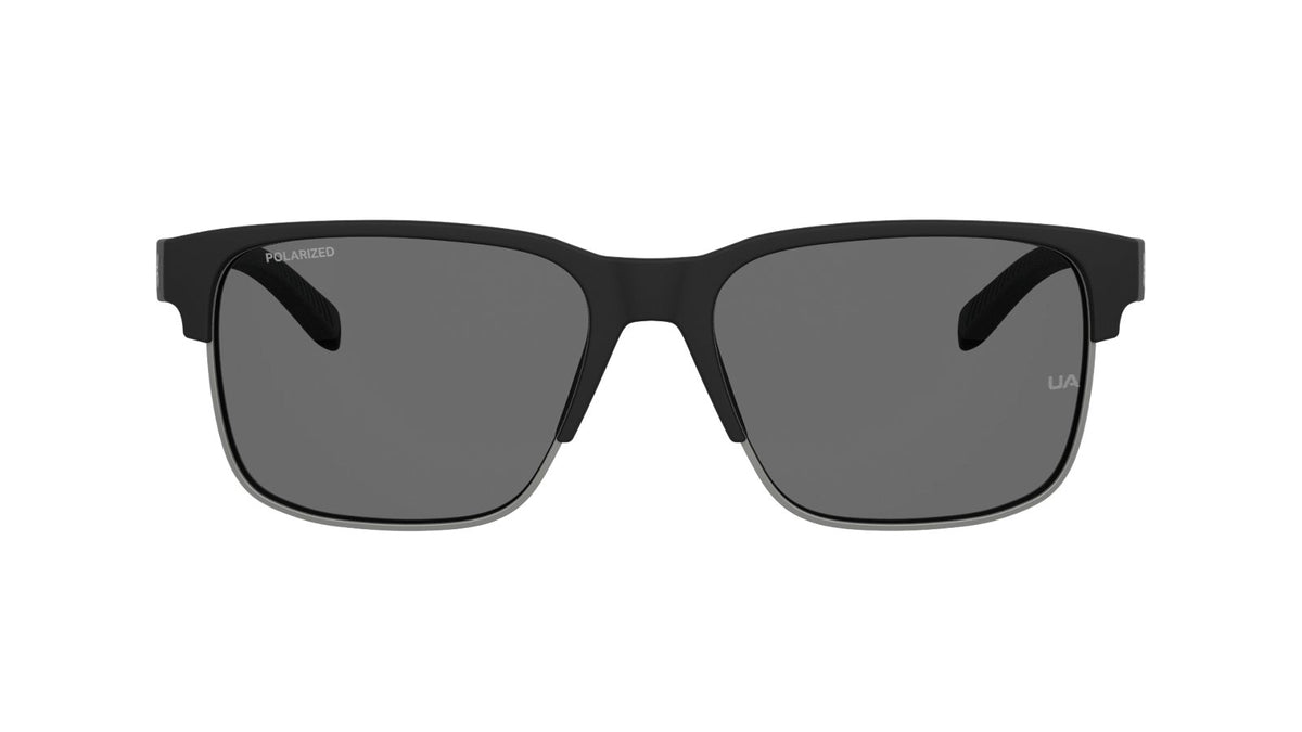 UA Assist Edge Polarized Unisex Sunglasses - Black
