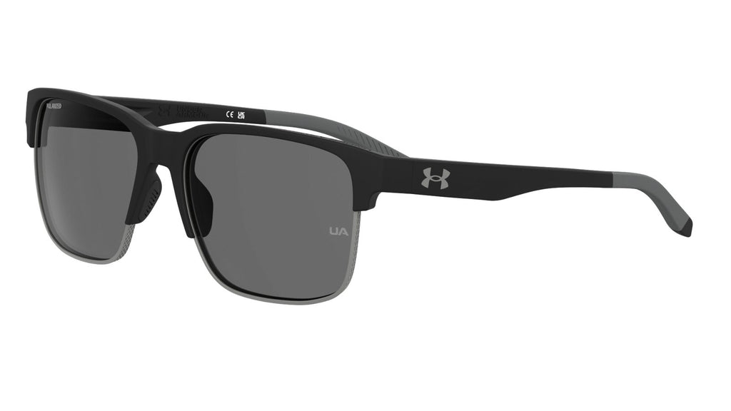 UA Assist Edge Polarized Unisex Sunglasses - Black