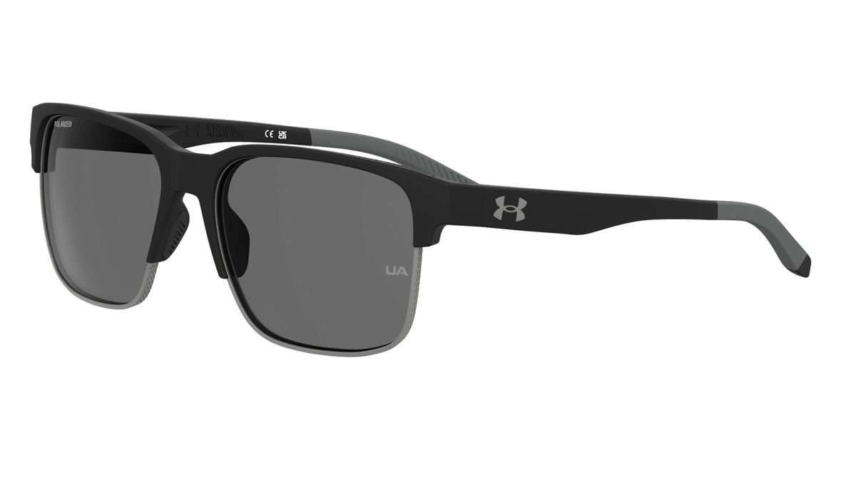 UA Assist Edge Polarized Unisex Sunglasses - Black