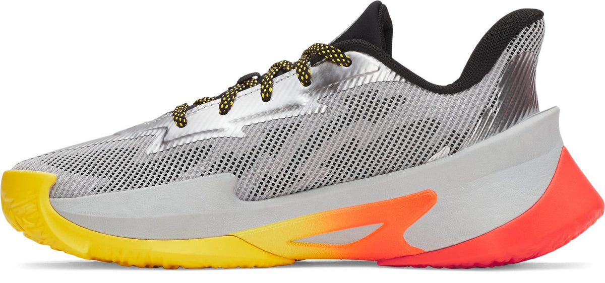 Curry Series 7 Grade School Basketball Shoes - Gray