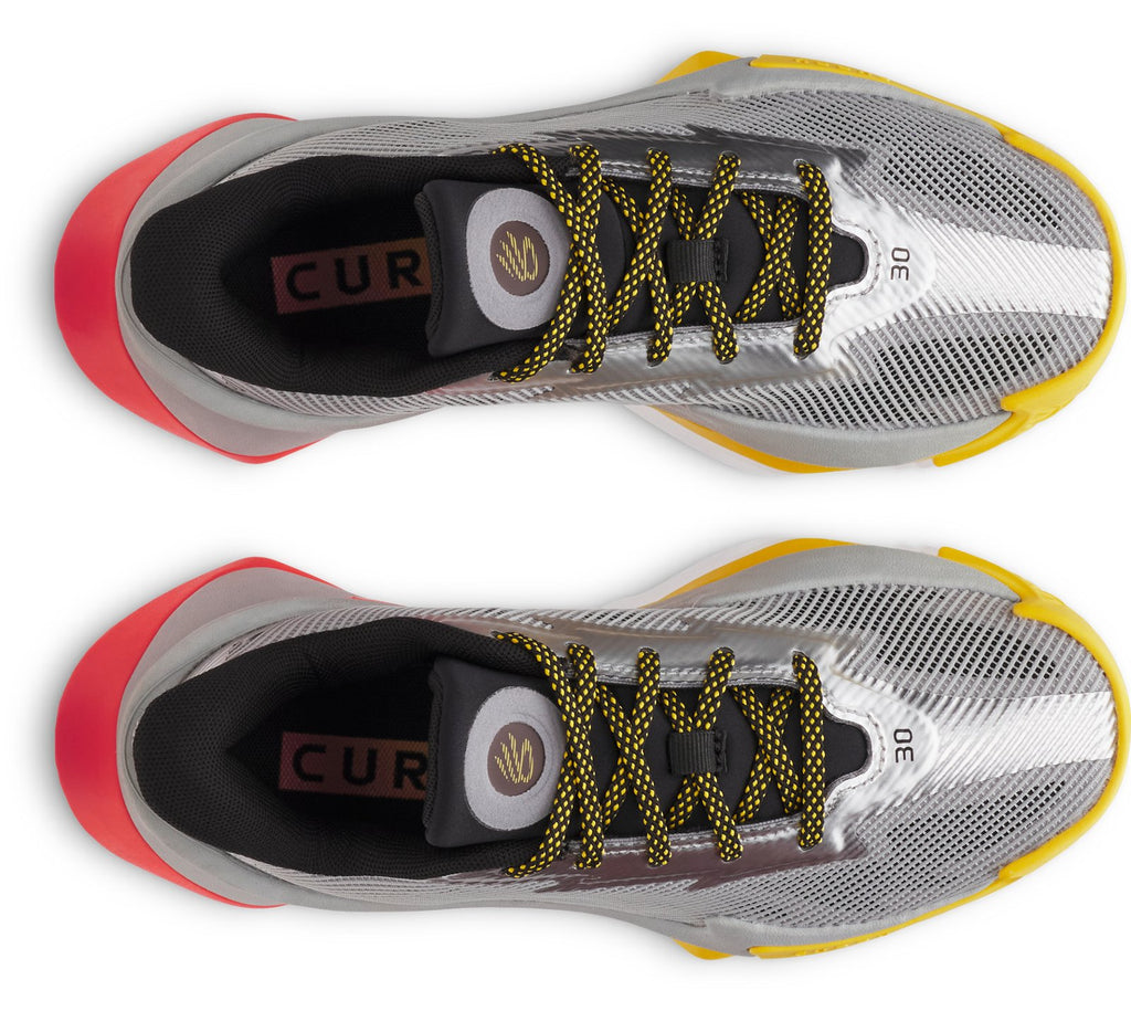 Curry Series 7 Grade School Basketball Shoes - Gray