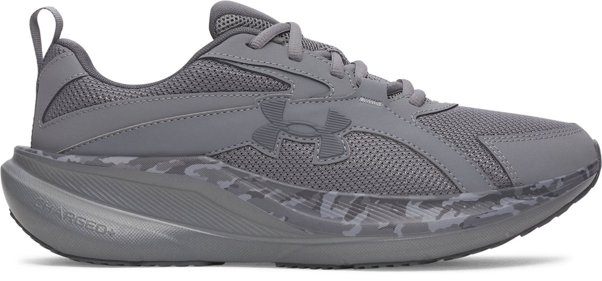 UA Charged+ Assert 11 Camo Men's Running Shoes - Gray