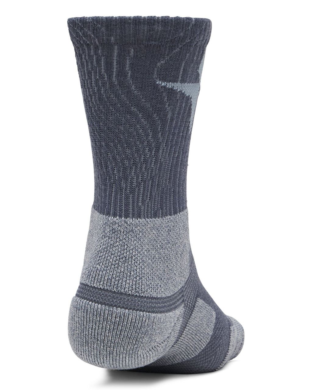 UA Explor Wool Hike Unisex Crew Socks - Gray