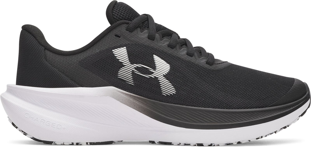 UA Charged+ Chase Boys' Grade School Running Shoes - Black