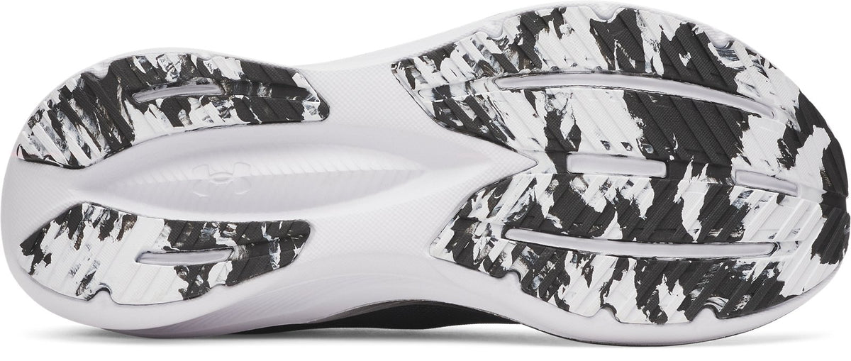 UA Charged+ Chase Boys' Grade School Running Shoes - Black