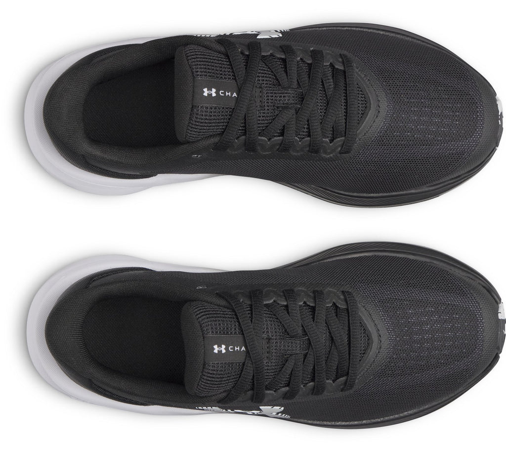UA Charged+ Chase Boys' Grade School Running Shoes - Black