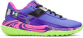 UA Harper 10 Turf Jr. PE 'Mad House' Boys' Baseball Shoes - Blue