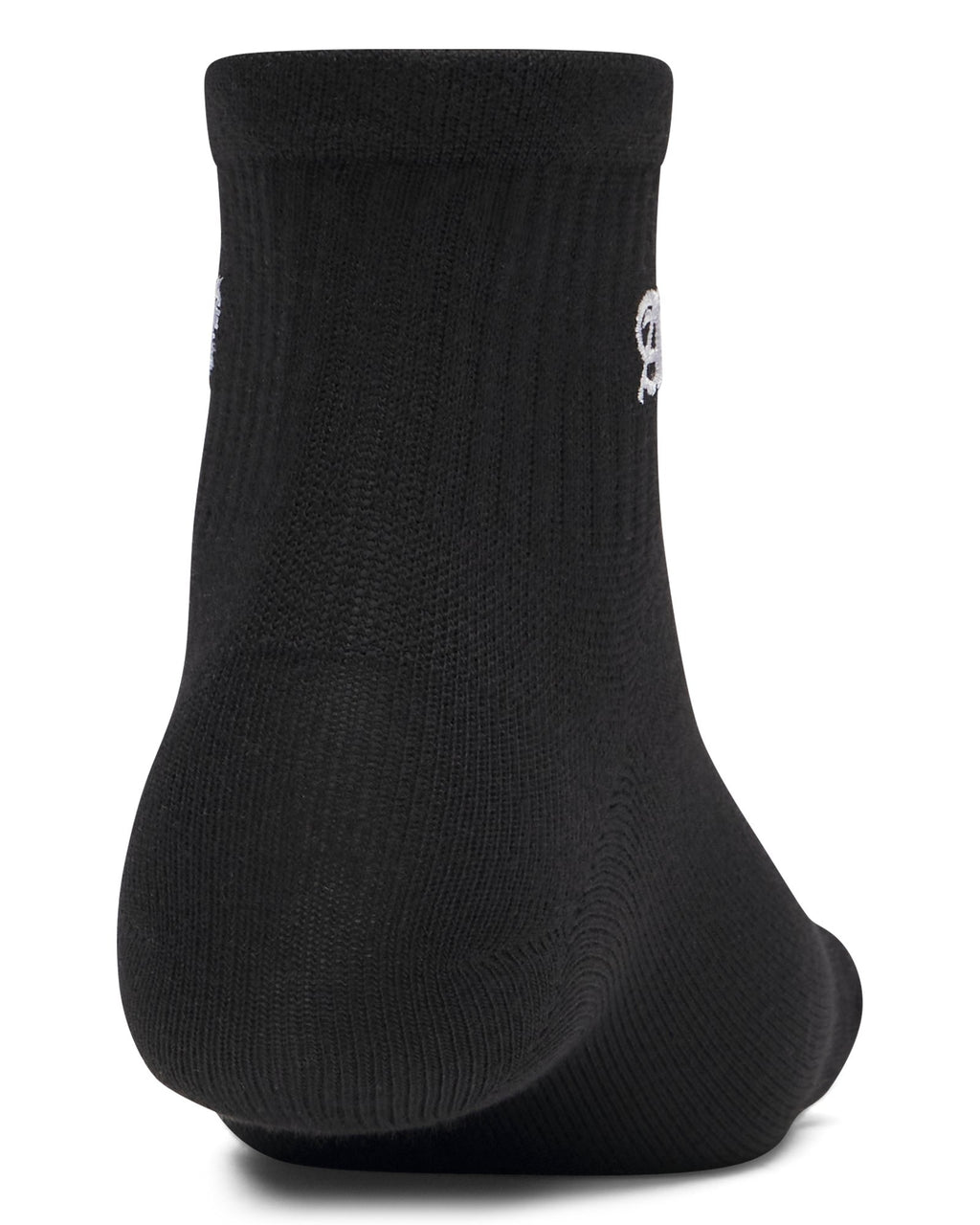 UA Essential Unisex 3-Pack Quarter Socks - Black