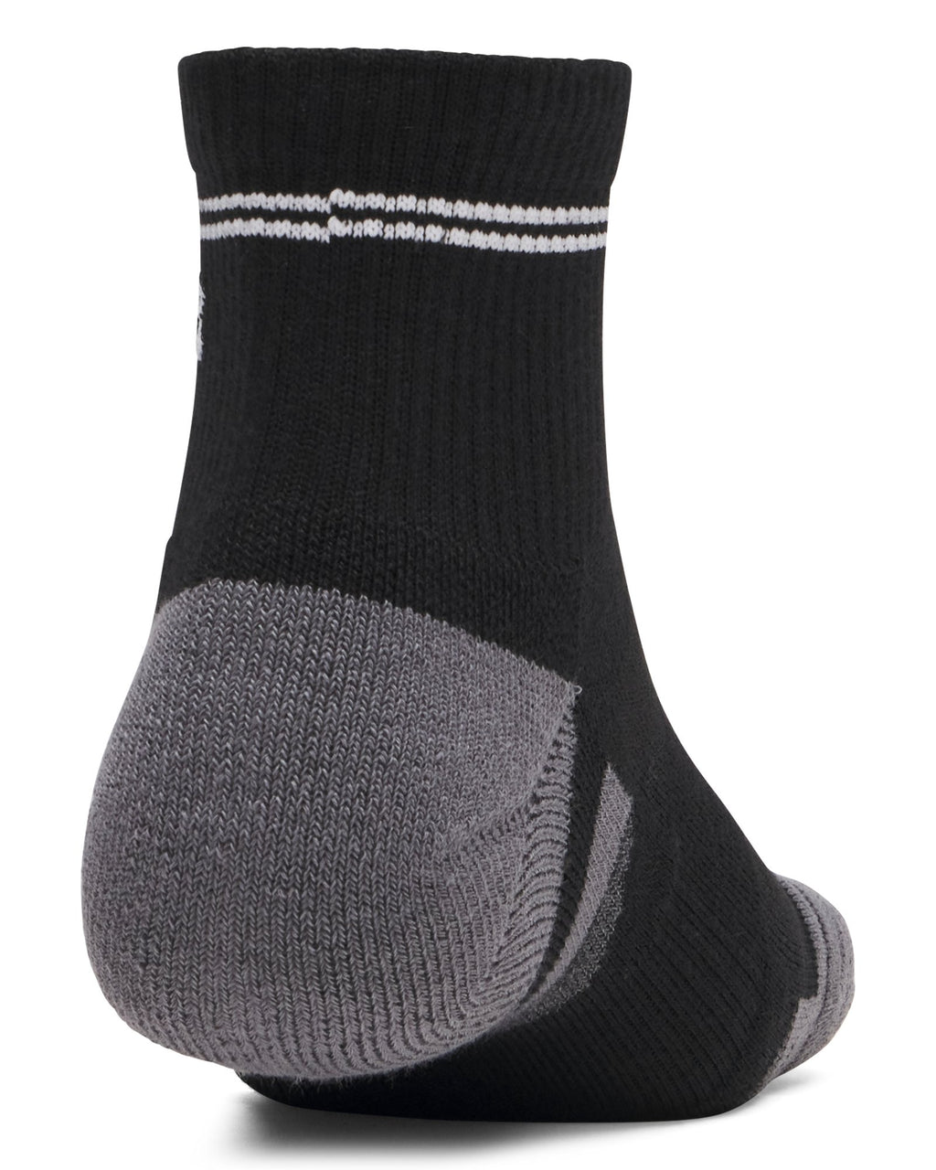 UA Performance Tech Unisex 3-Pack Quarter Socks - Black