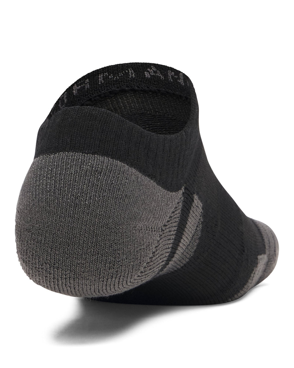 UA Performance Tech Unisex 6-Pack No Show Socks - Black