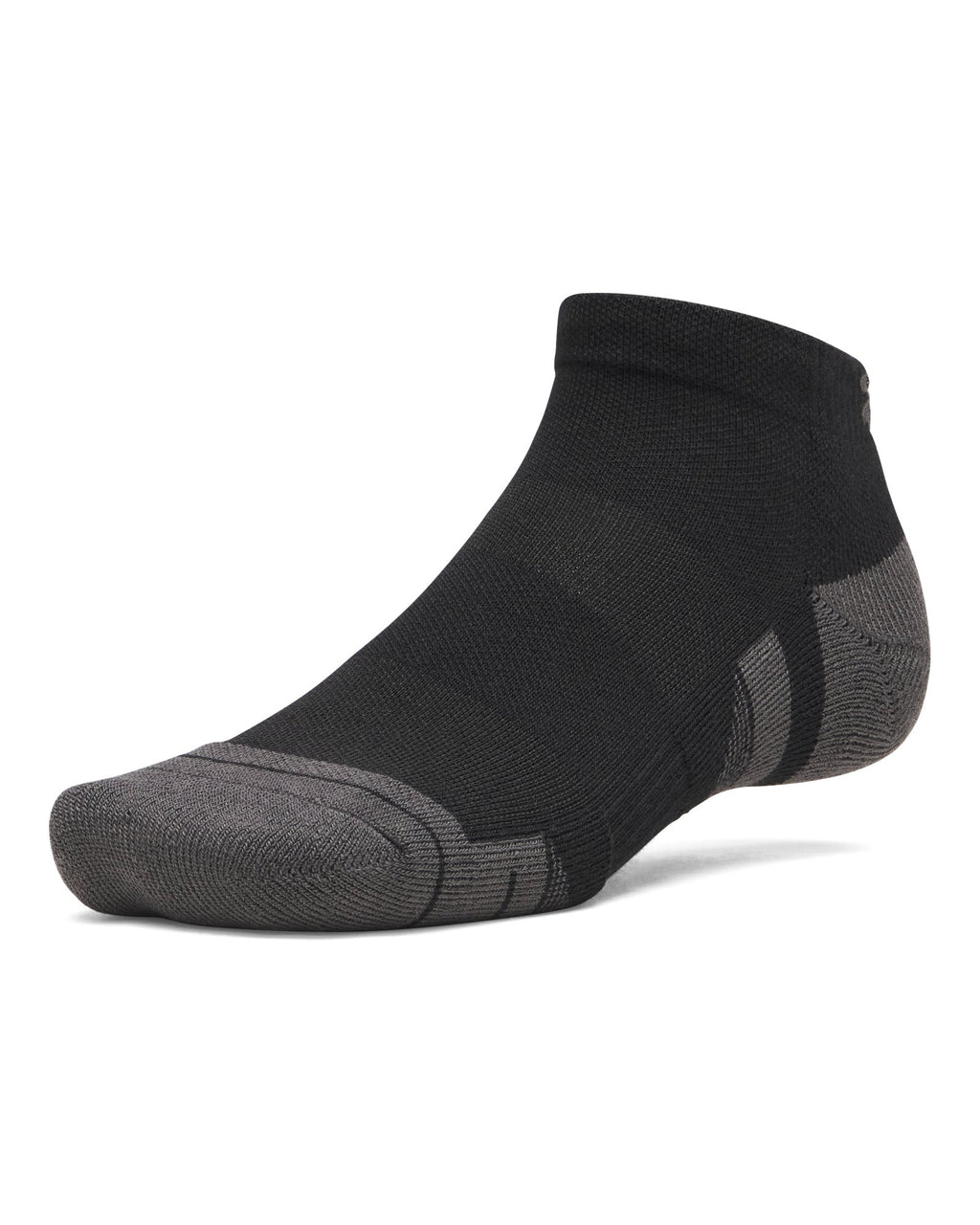 UA Performance Tech Unisex 6-Pack Low Socks - Black