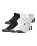 UA Performance Tech Unisex 6-Pack Low Socks - Gray