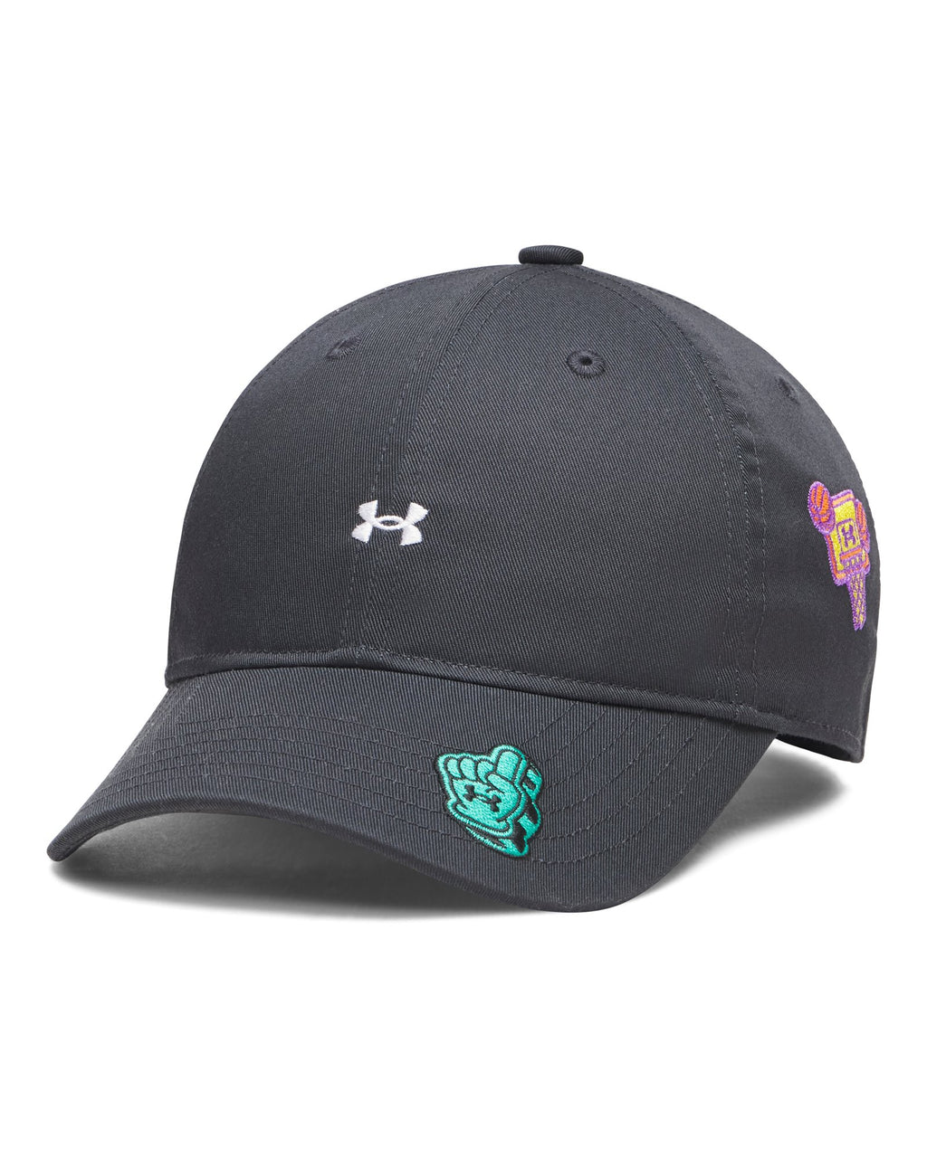 UA Essential Low Patch Kids' Adjustable Cap - Gray