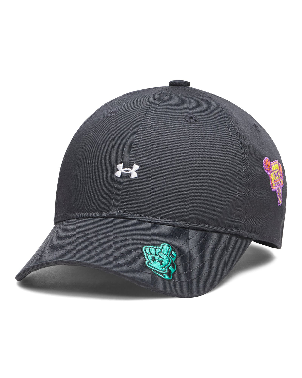 UA Essential Low Patch Kids' Adjustable Cap - Gray