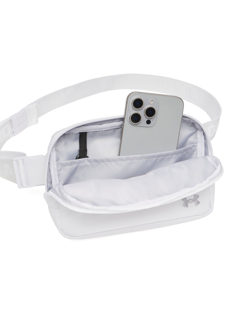 UA Sportstyle Collegiate Waist Bag Crossbody - White