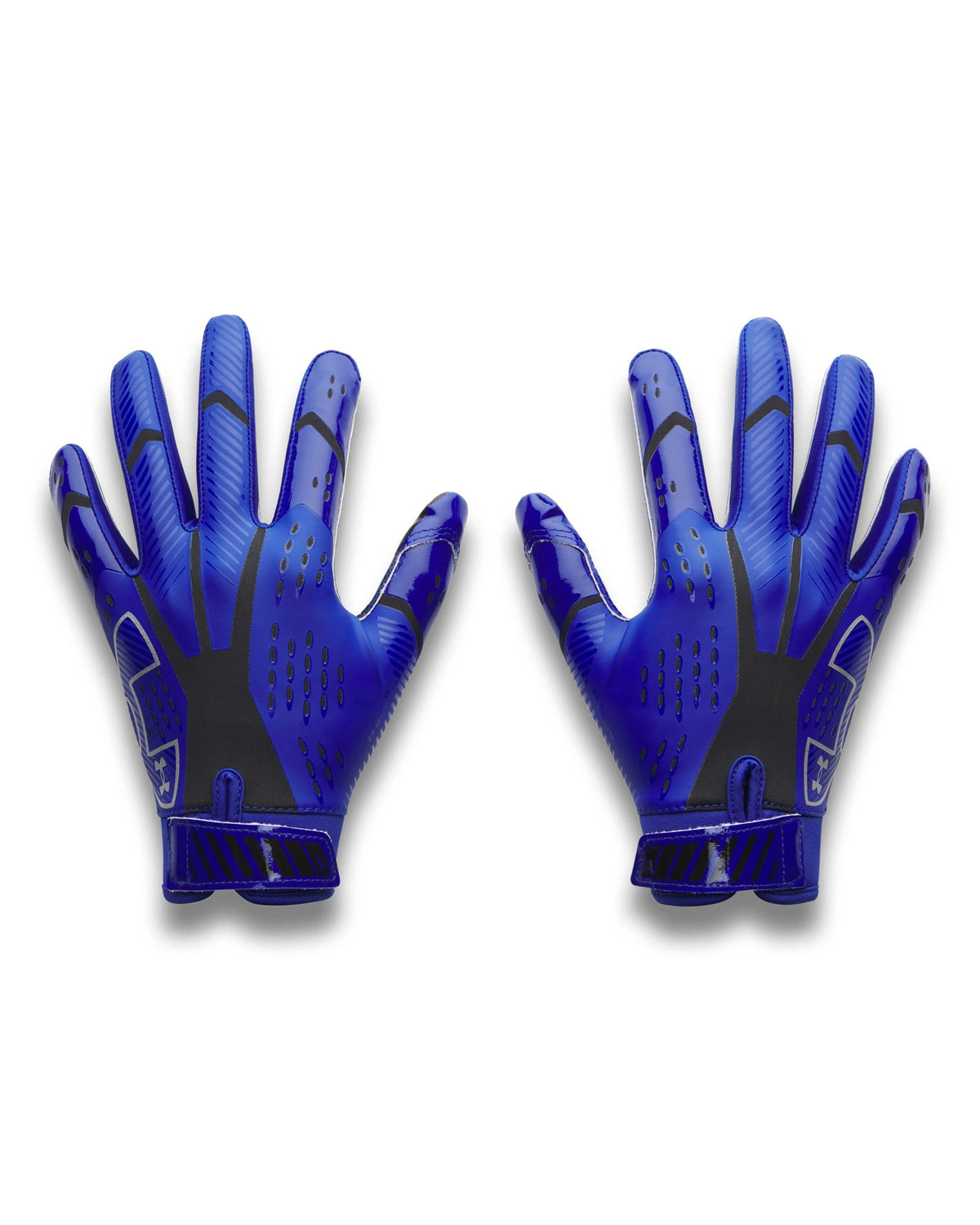 UA Blur PTH Kids' Football Gloves - Blue
