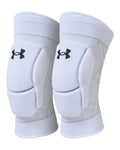 UA Armour 3 Long Kids' Volleyball Knee Pads - White