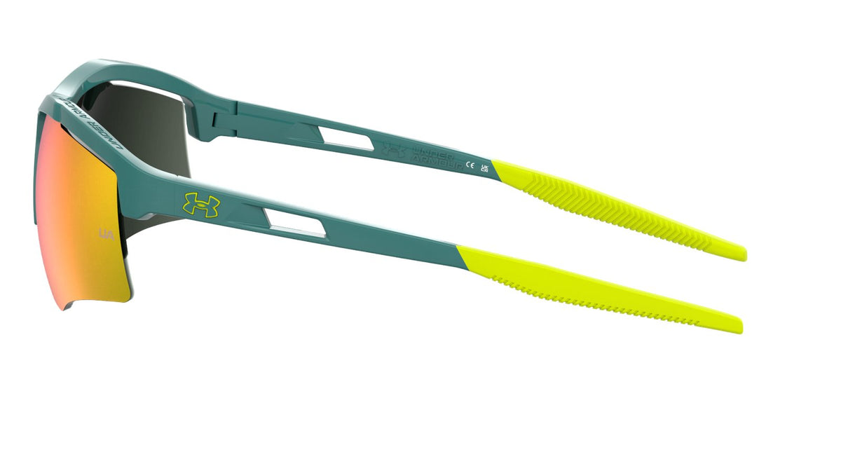 UA Flexlite Mirror Jr. Unisex Sunglasses - Green