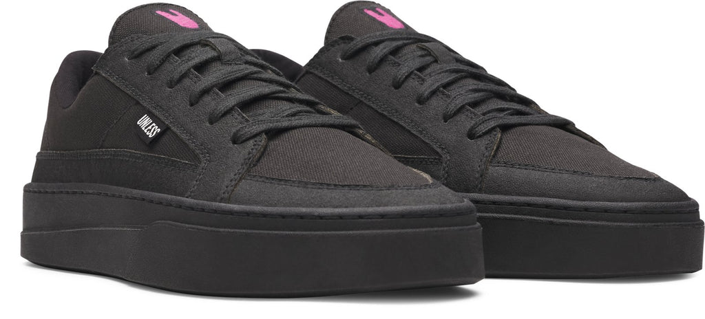 UNLESS York Unisex Shoes - Black