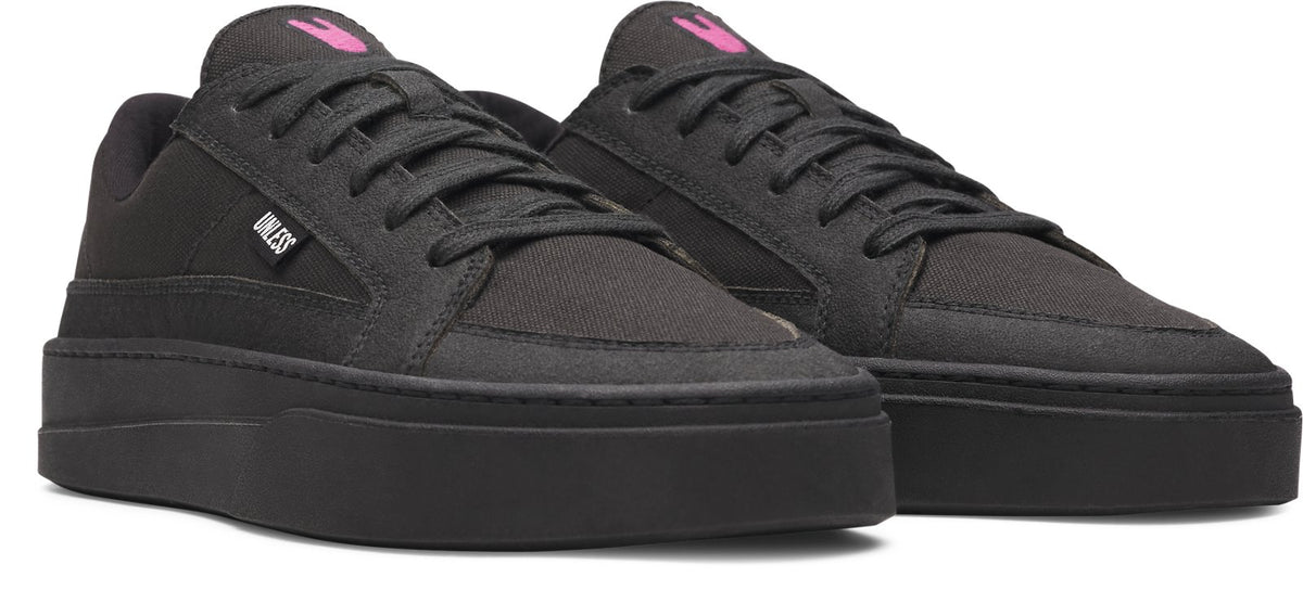 UNLESS York Unisex Shoes - Black