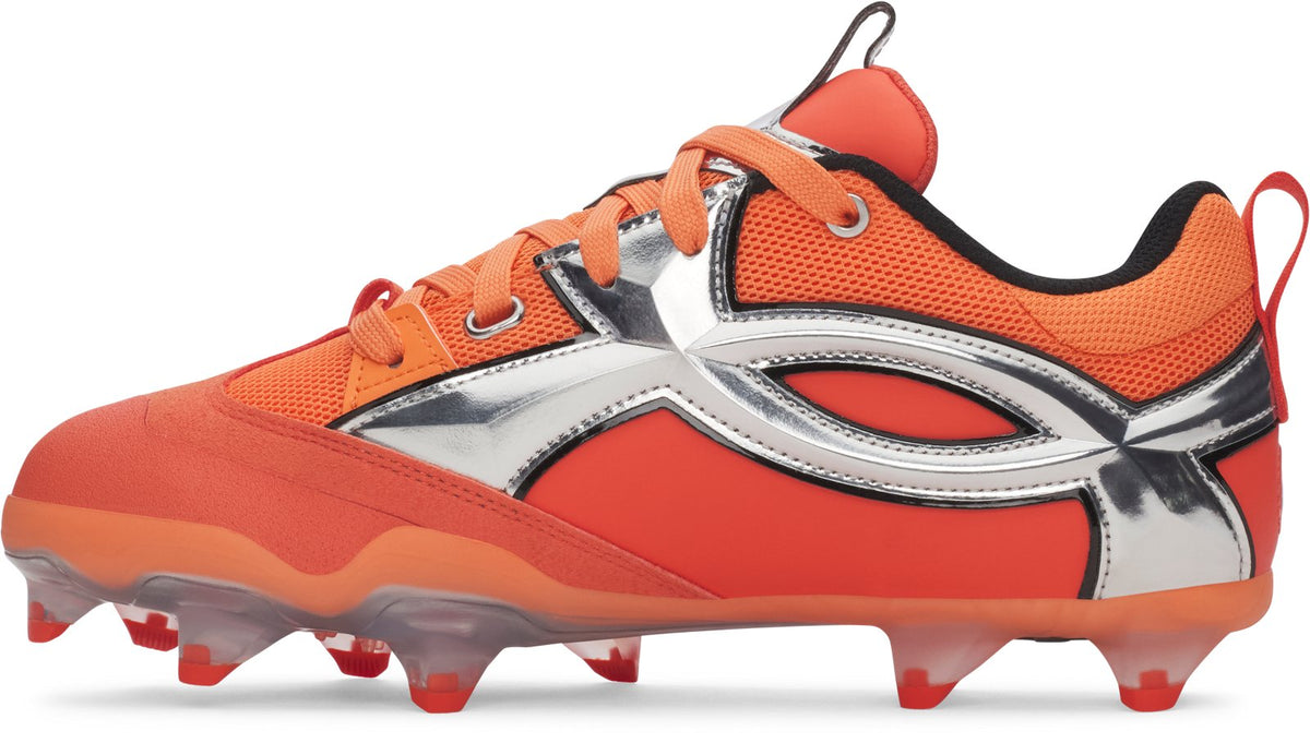 UA Yard Icon TPU ‘All Lines Lead Home’ Men's Baseball Cleats - Orange