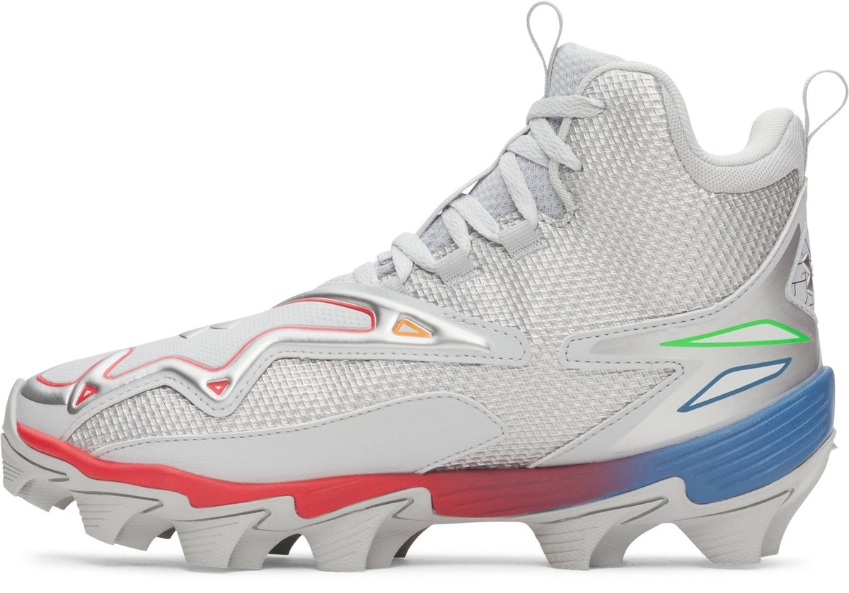 UA Harper 11 RM Jr. ‘All Lines Lead Home’ Boys' Baseball Cleats - Gray