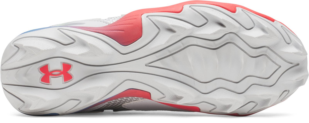 UA Harper 11 RM Jr. ‘All Lines Lead Home’ Boys' Baseball Cleats - Gray