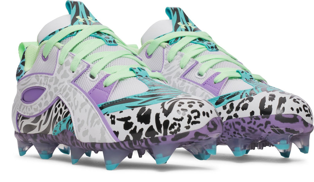 UA Yard Icon TPU La Fiera PE Men's Baseball Cleats - Purple