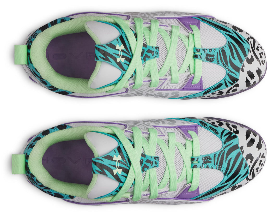 UA Yard Icon TPU La Fiera PE Men's Baseball Cleats - Purple