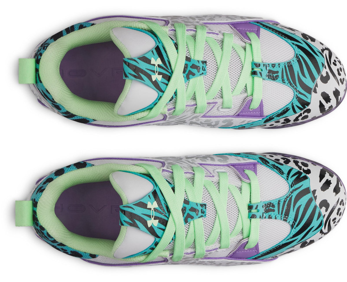 UA Yard Icon TPU La Fiera PE Men's Baseball Cleats - Purple