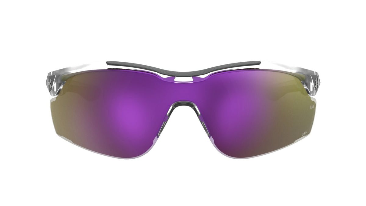 UA Yard Pro 2 Mirror Unisex Sunglasses - White