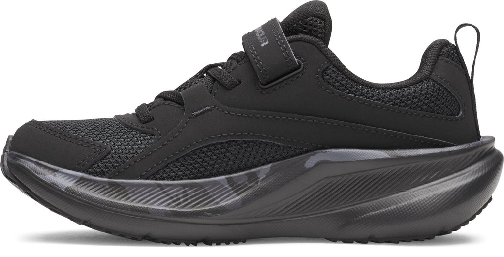 UA Assert 11 Camo Boys' Pre-School Running Shoes - Black