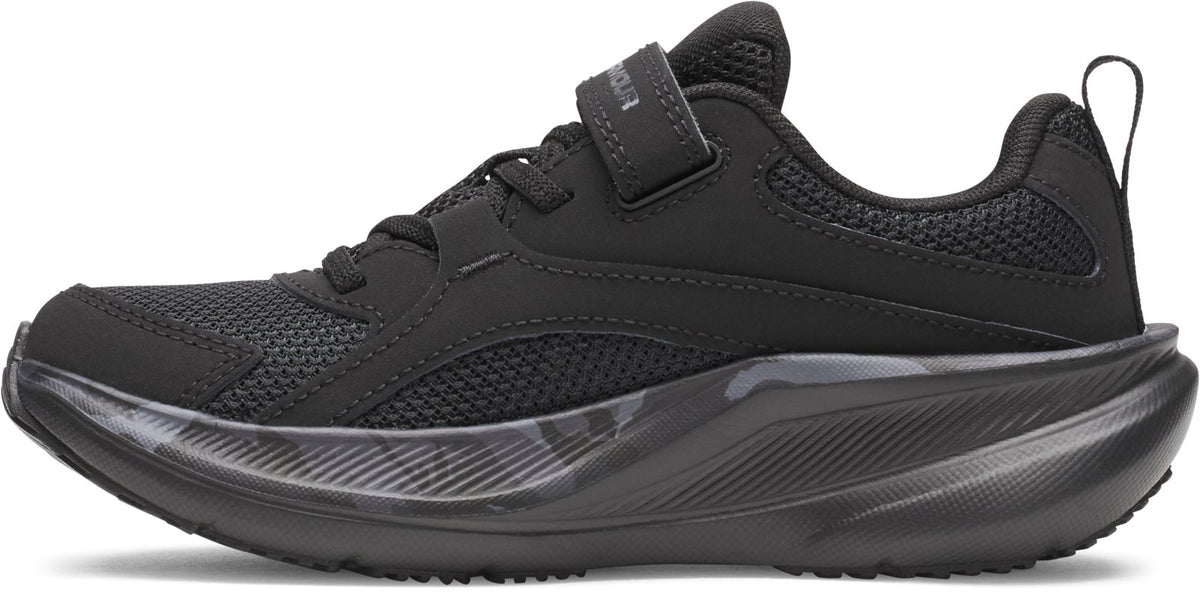 UA Assert 11 Camo Boys' Pre-School Running Shoes - Black