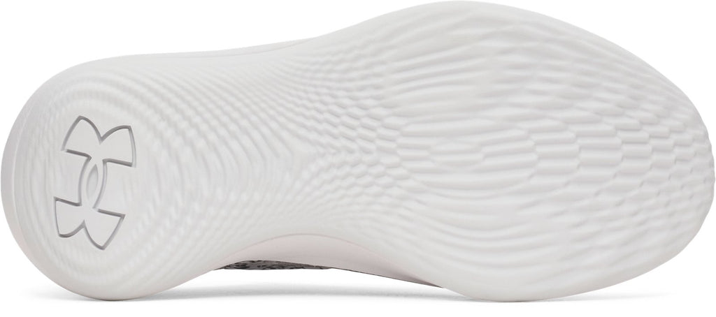 UA D. Fox 2 x Sharpie Grade School Basketball Shoes - White