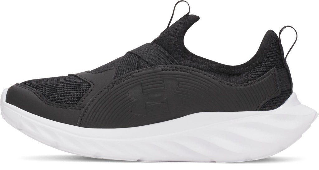UA Turbo Go Boys' Pre-School Running Shoes - Black