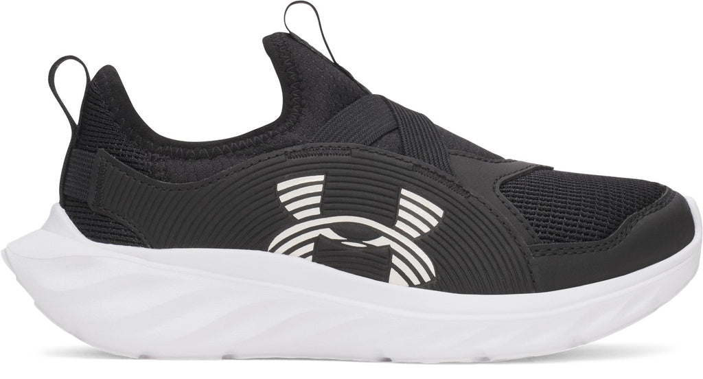 UA Turbo Go Boys' Pre-School Running Shoes - Black