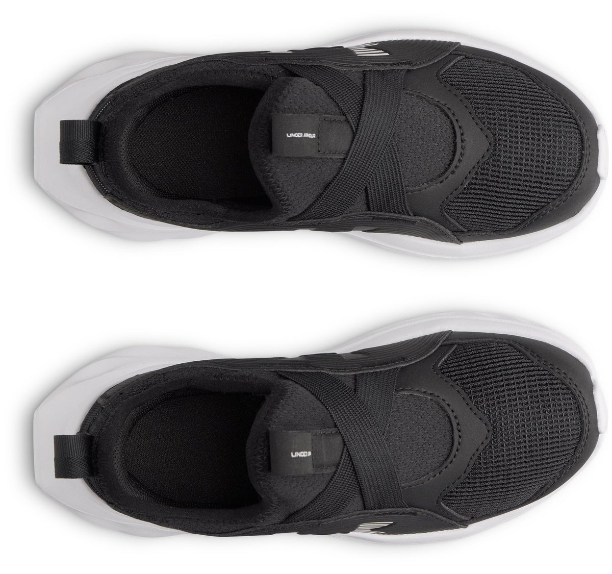 UA Turbo Go Boys' Pre-School Running Shoes - Black