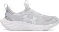 UA Turbo Go Girls' Pre-School Running Shoes - Gray
