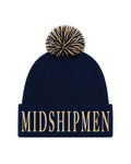 UA Pom Collegiate Unisex Beanie - Blue