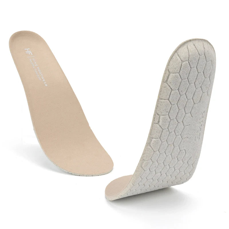 [High Density Foam Barefoot Insoles - Beige]