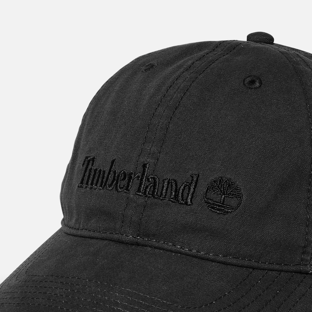 Cooper Hill Embroidered Baseball Cap TBL Black ALT2