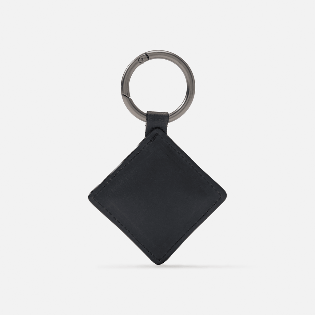 Diamond Leather Keychain TBL Black ALT1