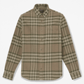 Indigo Check Regular Shirt TBL Dark Olive HERO