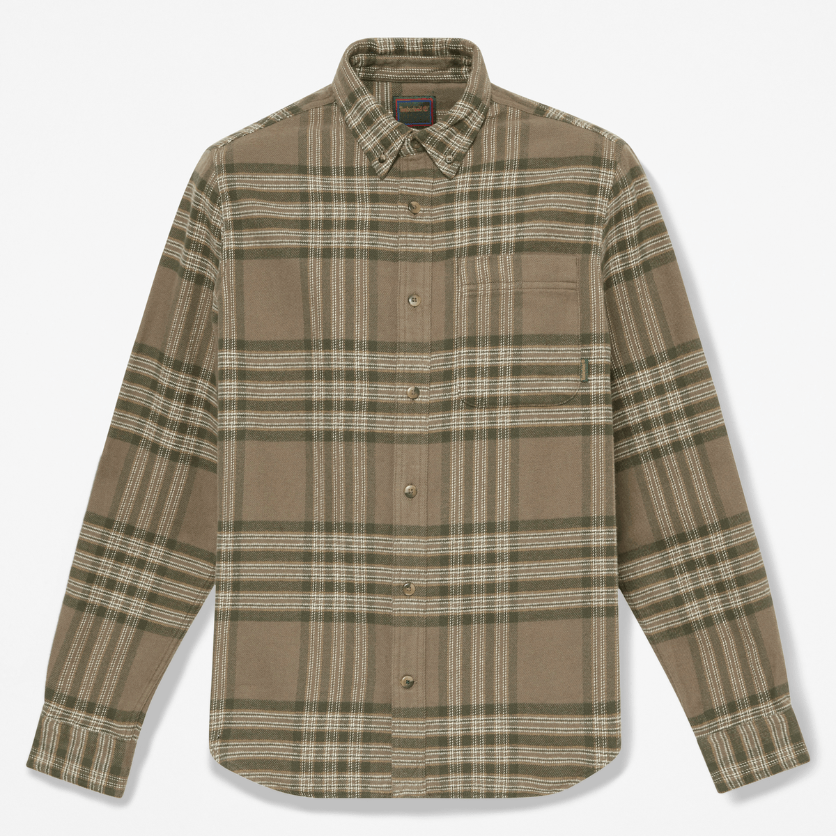 Indigo Check Regular Shirt TBL Dark Olive HERO