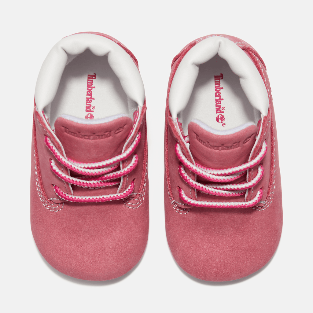 Infant Crib Bootie TBL Medium Pink Nubuck ALT2