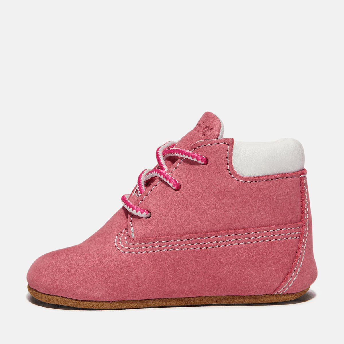 Infant Crib Bootie TBL Medium Pink Nubuck ALT6