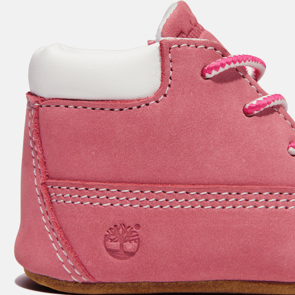 Infant Crib Bootie TBL Medium Pink Nubuck ALT7